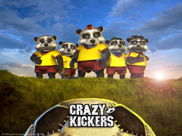 Обои картинки фото crazy, kickers, видео, игры