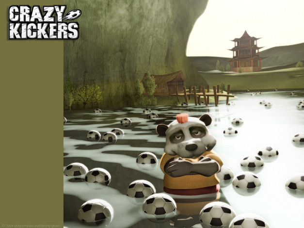 Обои картинки фото crazy, kickers, видео, игры