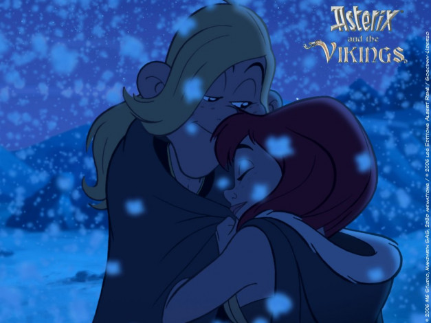 Обои картинки фото мультфильмы, asterix, and, the, vikings