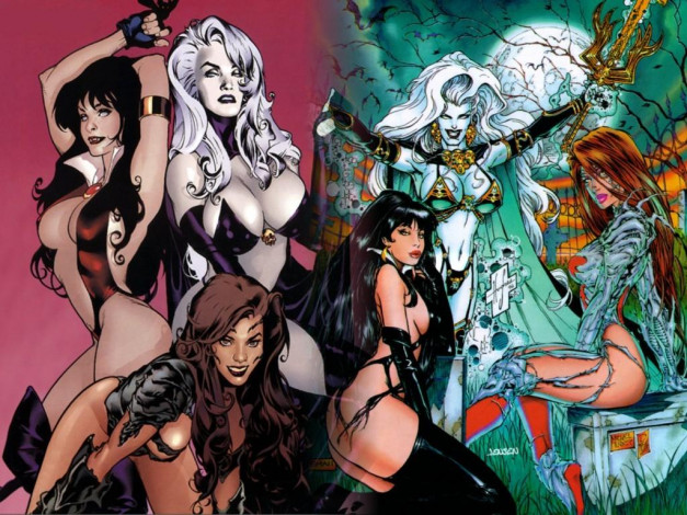 Обои картинки фото рисованные, комиксы