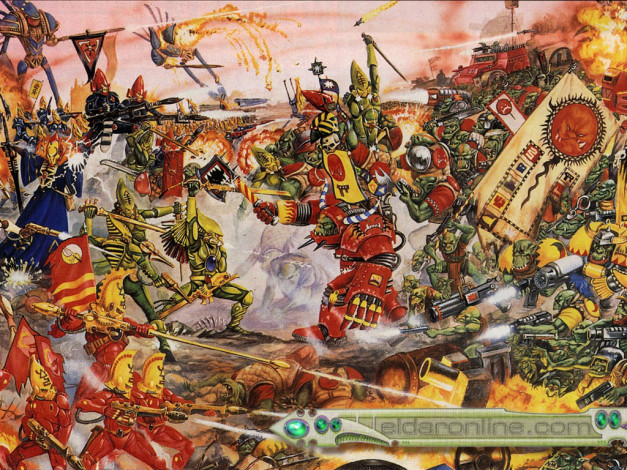 Обои картинки фото видео, игры, warhammer, 40, 000, dawn, of, war