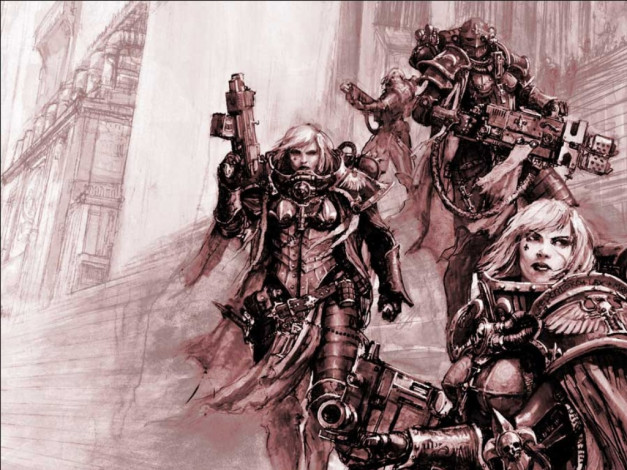 Обои картинки фото видео, игры, warhammer, 40, 000, dawn, of, war