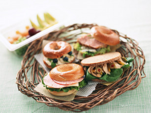 обоя еда, бутерброды, гамбургеры, канапе