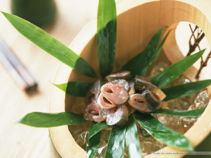 Картинка еда рыба морепродукты суши роллы