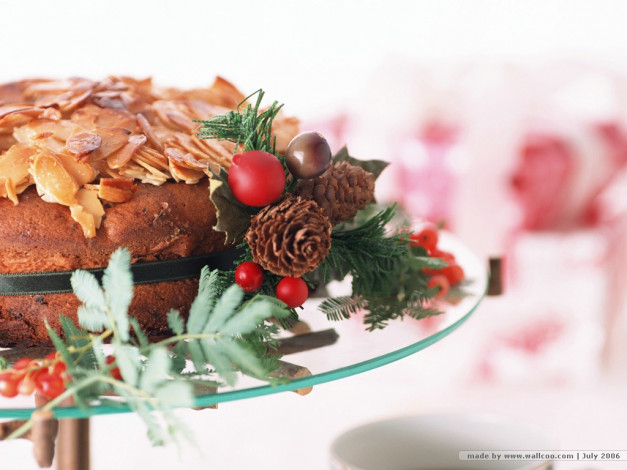 Обои картинки фото еда, торт, только