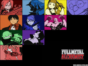 Картинка аниме fullmetal alchemist