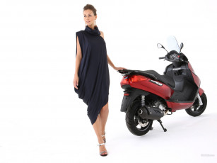 Картинка мотоциклы мото девушкой