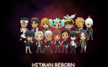 Картинка аниме katekyo hitman reborn