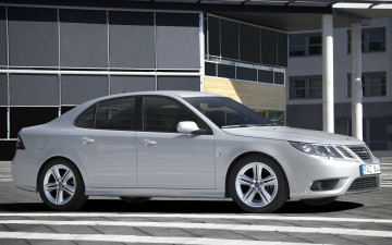 Картинка saab sport sedan aero автомобили