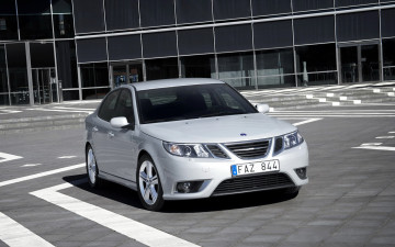 Картинка saab sport sedan aero автомобили