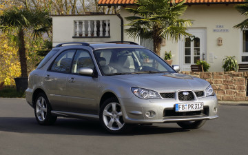 Картинка subaru impreza 0r wagon автомобили