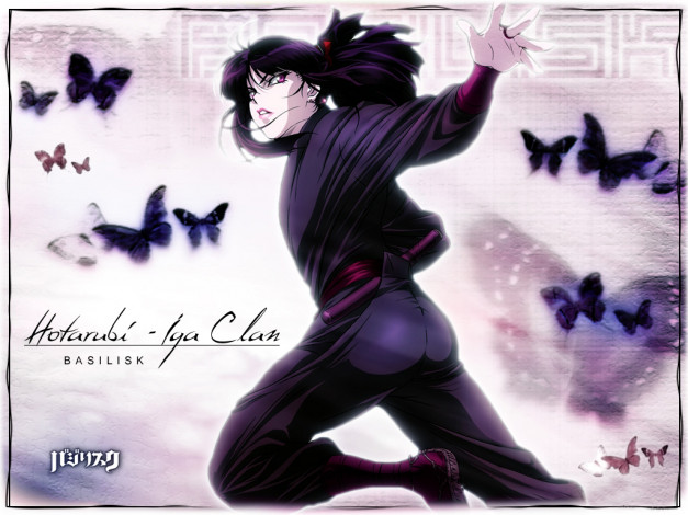 Обои картинки фото аниме, basilisk