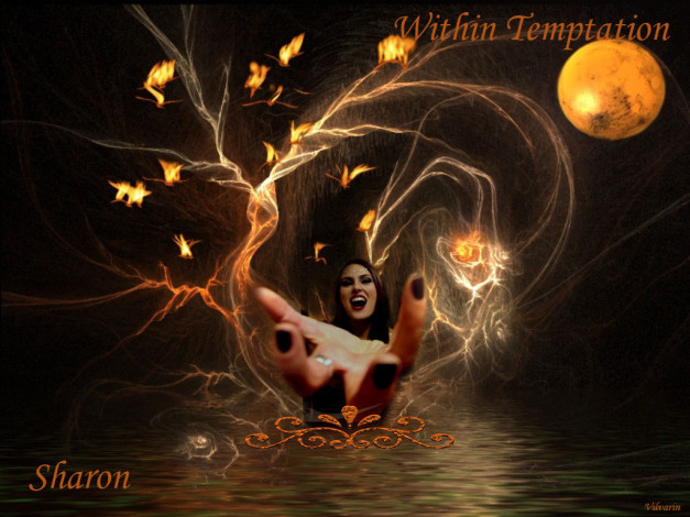 Обои картинки фото музыка, within, temptation