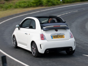 Картинка abarth 500c 2010 автомобили fiat