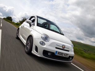 Картинка abarth 500c 2010 автомобили fiat