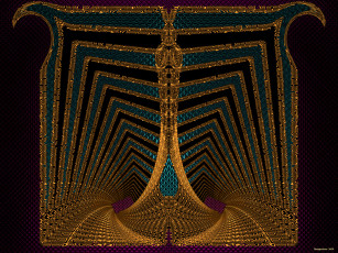 Картинка 3д графика fractal фракталы