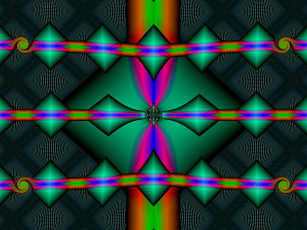 Картинка 3д графика fractal фракталы