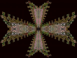 Картинка 3д графика fractal фракталы фрактал