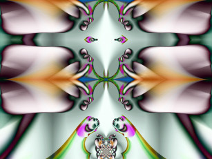 Картинка 3д графика fractal фракталы фрактал