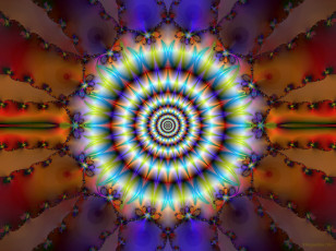 Картинка 3д графика fractal фракталы фрактал