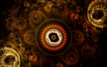 Картинка 3д графика fractal фракталы фрактал