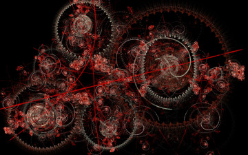 Картинка 3д графика fractal фракталы фрактал