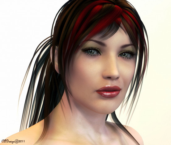 Обои картинки фото 3д, графика, portraits, портрет, девушка