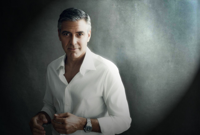 Обои картинки фото george, clooney, мужчины, актёр, красавец