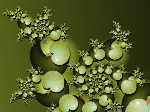 Картинка 3д графика fractal фракталы фон узор цвета