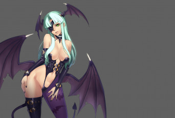 Картинка аниме night warriors morrigan aensland darkstalkers