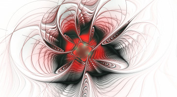 Картинка 3д графика fractal фракталы фон узор цвета