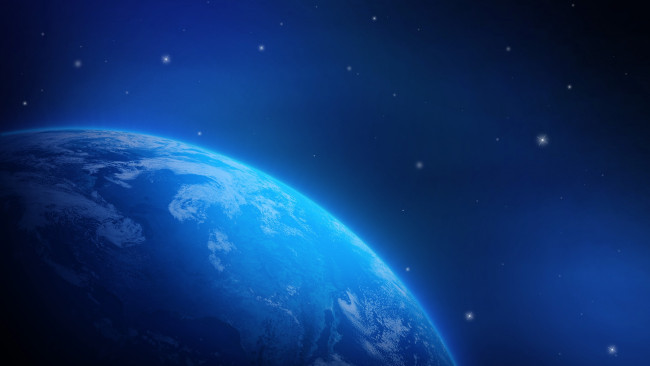 Обои картинки фото космос, земля, планета