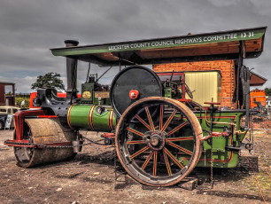 Картинка техника катки каток паровой