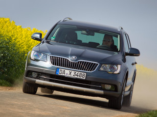 Картинка автомобили skoda 2014г outdoor combi superb