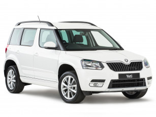 обоя автомобили, skoda, au-spec, yeti, светлый, 2014, г