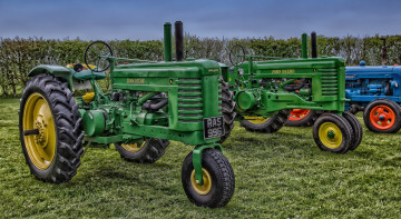 Картинка техника тракторы трактор поле