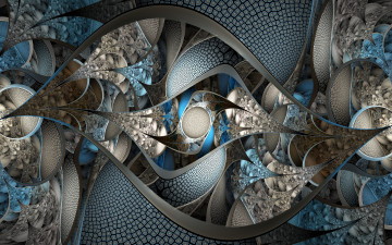 Картинка 3д+графика фракталы+ fractal узор цвета фон