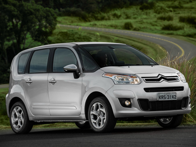 Обои картинки фото автомобили, citroen, c3, citroеn, светлый, br-spec, picasso