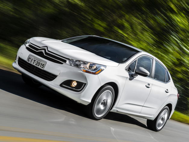 Обои картинки фото автомобили, citroen, светлый, citroеn, lounge, '2013г, c4