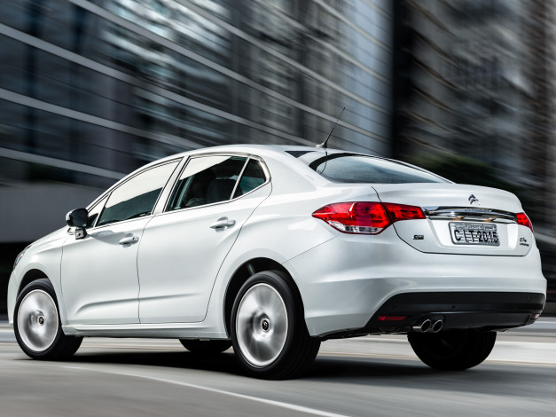 Обои картинки фото автомобили, citroen, светлый, lounge, '2013г, c4, citroеn