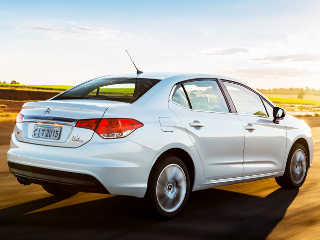 Обои картинки фото автомобили, citroen, светлый, lounge, '2013г, c4, citroеn