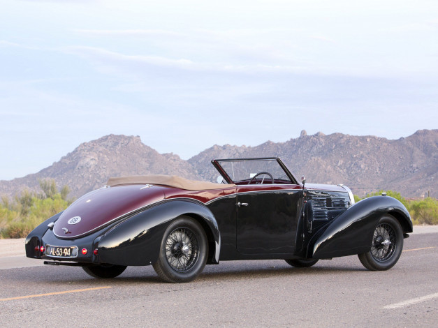 Обои картинки фото автомобили, классика, bugatti