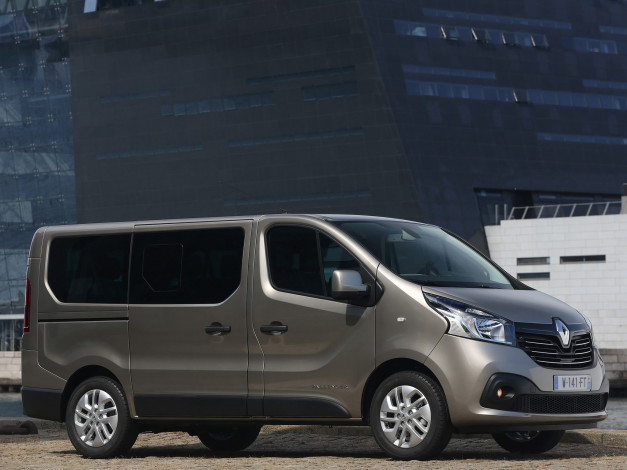 Обои картинки фото автомобили, renault, trafic
