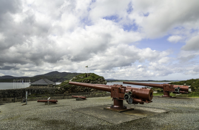 Обои картинки фото guns of dunree, оружие, пушки, ракетницы, артилерия, береговая