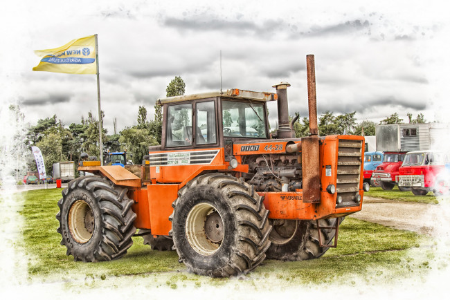 Обои картинки фото техника, тракторы, трактор, поле