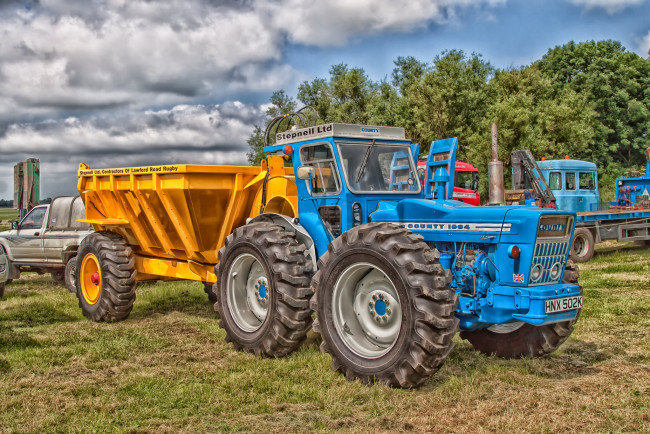 Обои картинки фото техника, тракторы, трактор, поле