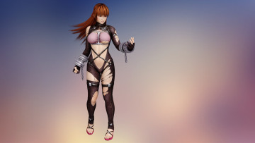 Картинка 3д+графика аниме+ anime девушка взгляд фон