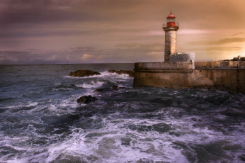 Картинка природа маяки побережье маяк