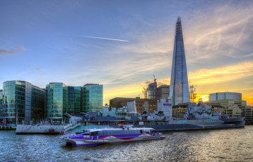 Картинка london города лондон+ великобритания дома река