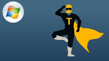 Картинка компьютеры windows+7+ vienna супермен